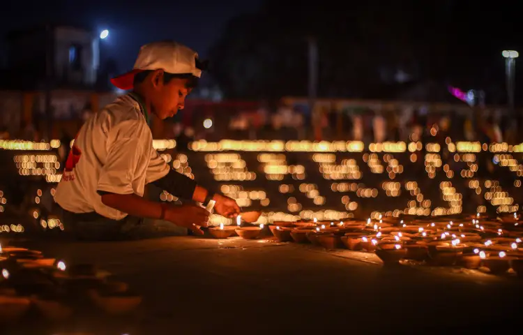 A Million Diyas Along the Ganges