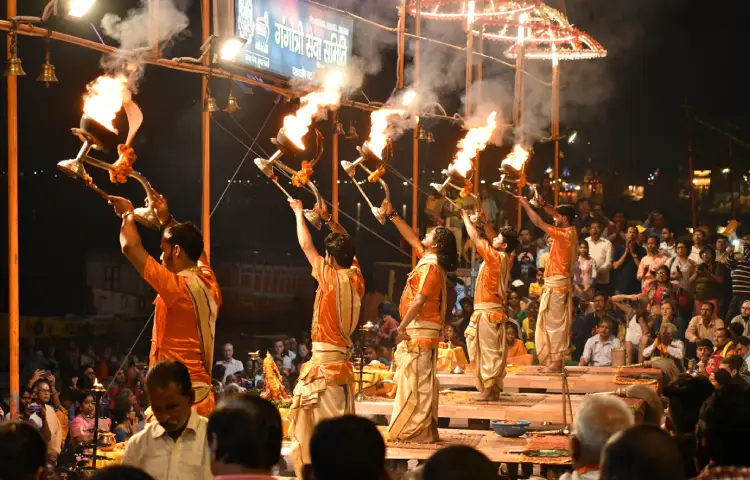 Ganga Aarti on a Grand Scale